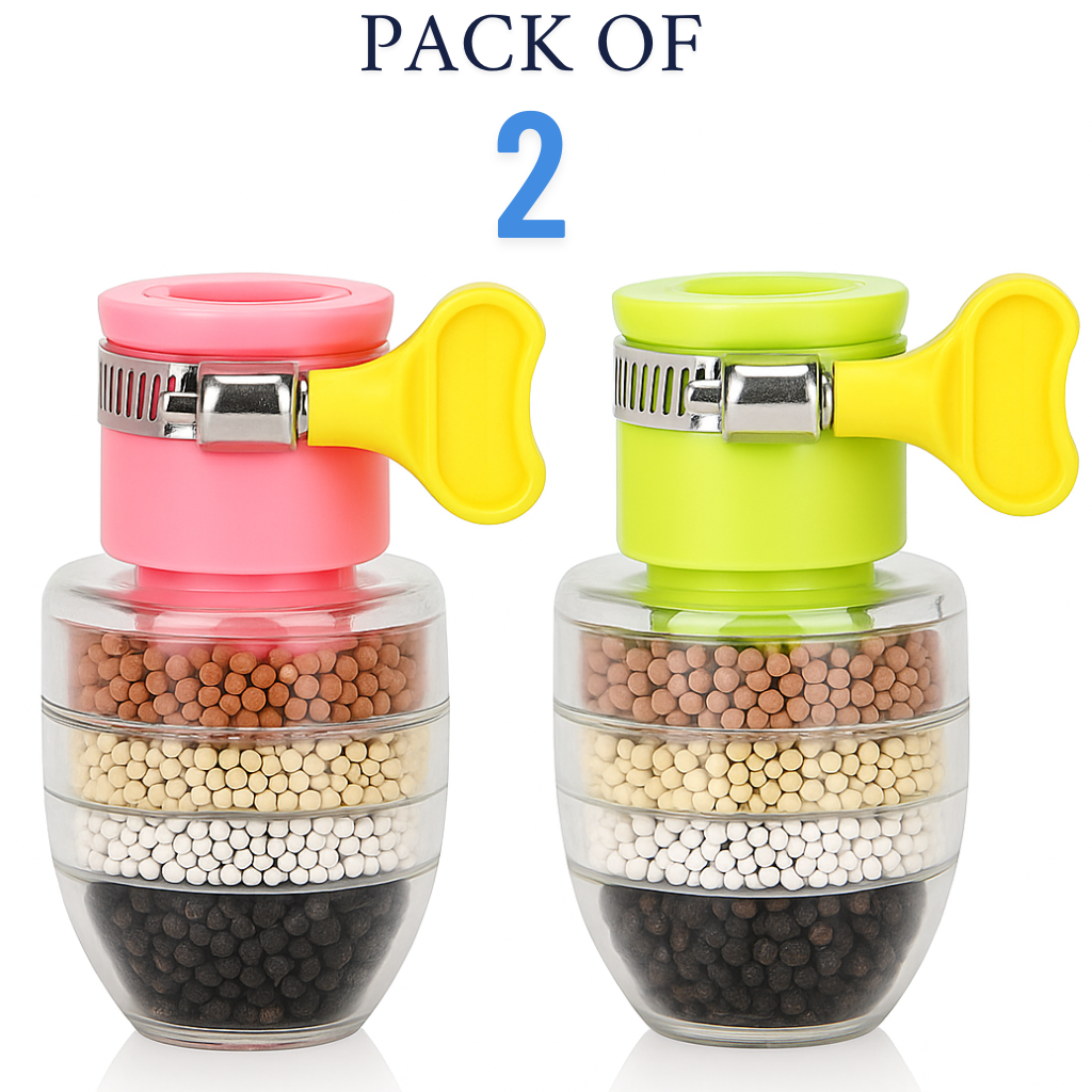 Activated Carbon Faucet Water Filters Home Kitchen Faucet Tap Water|Tap Filter Multilayer | Clean Purifier Filter Cartridge